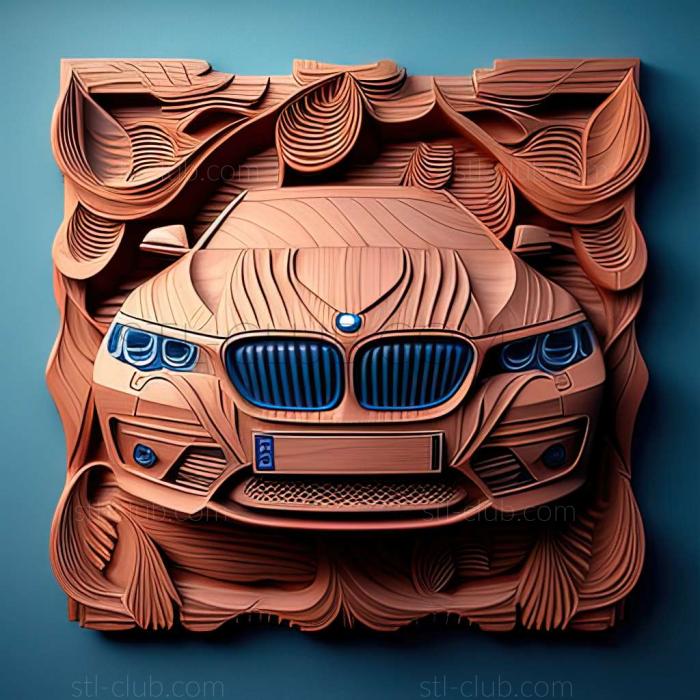 3D мадэль BMW E63 (STL)